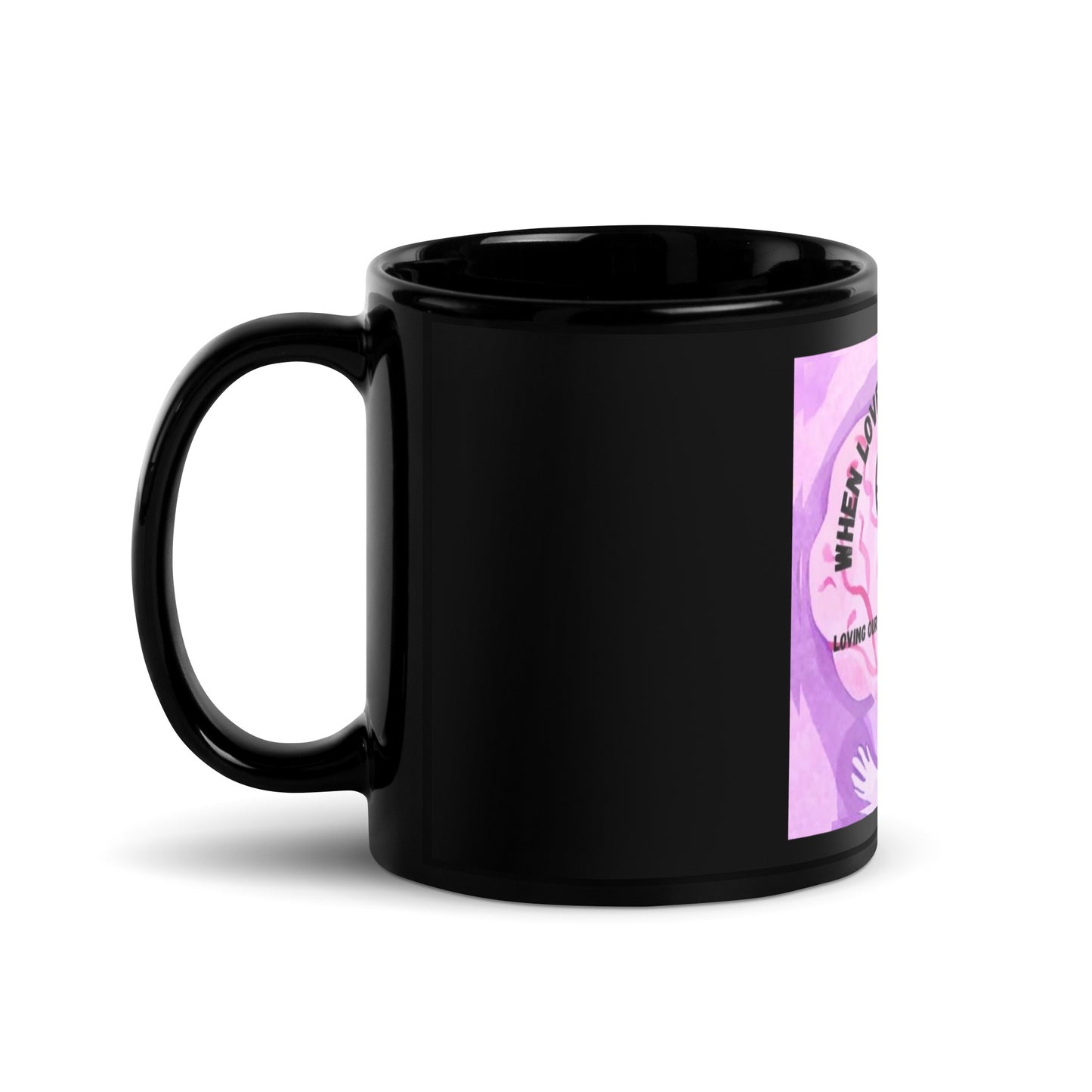 Black Glossy Mug