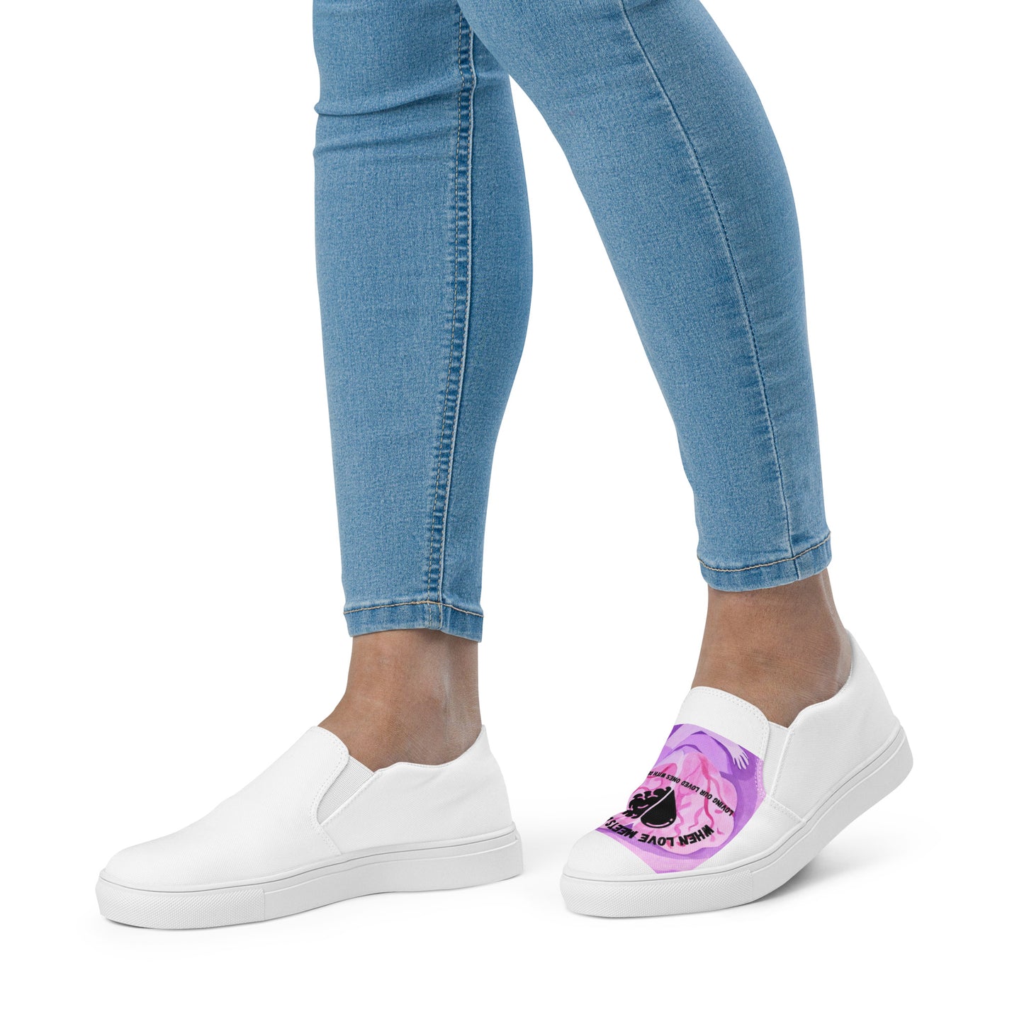Women’s slip-on canvas shoes