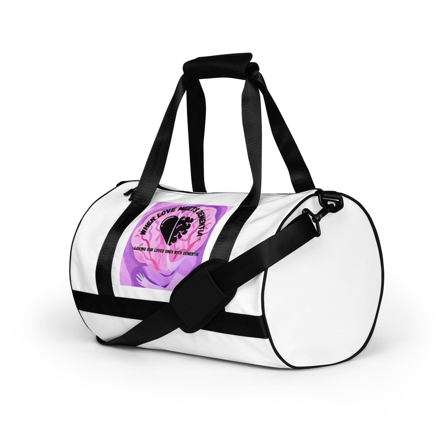 All-over print gym bag