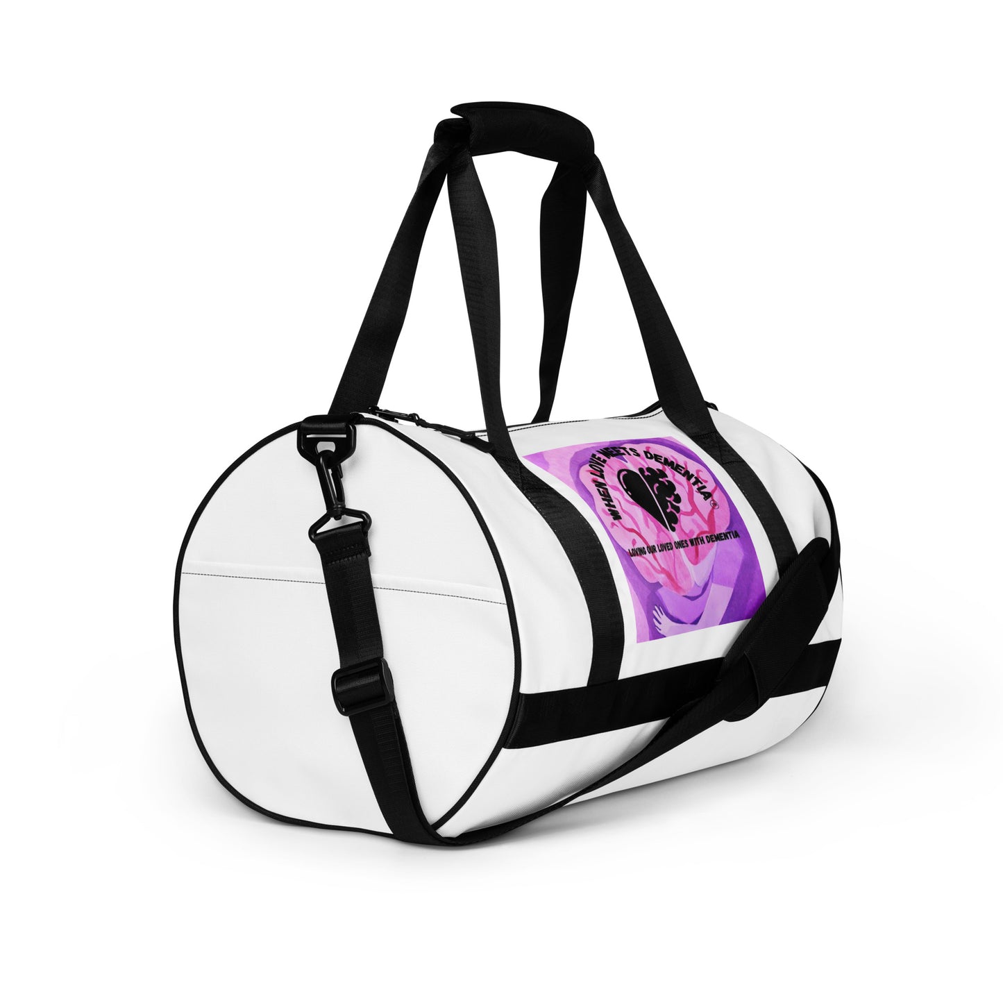 All-over print gym bag